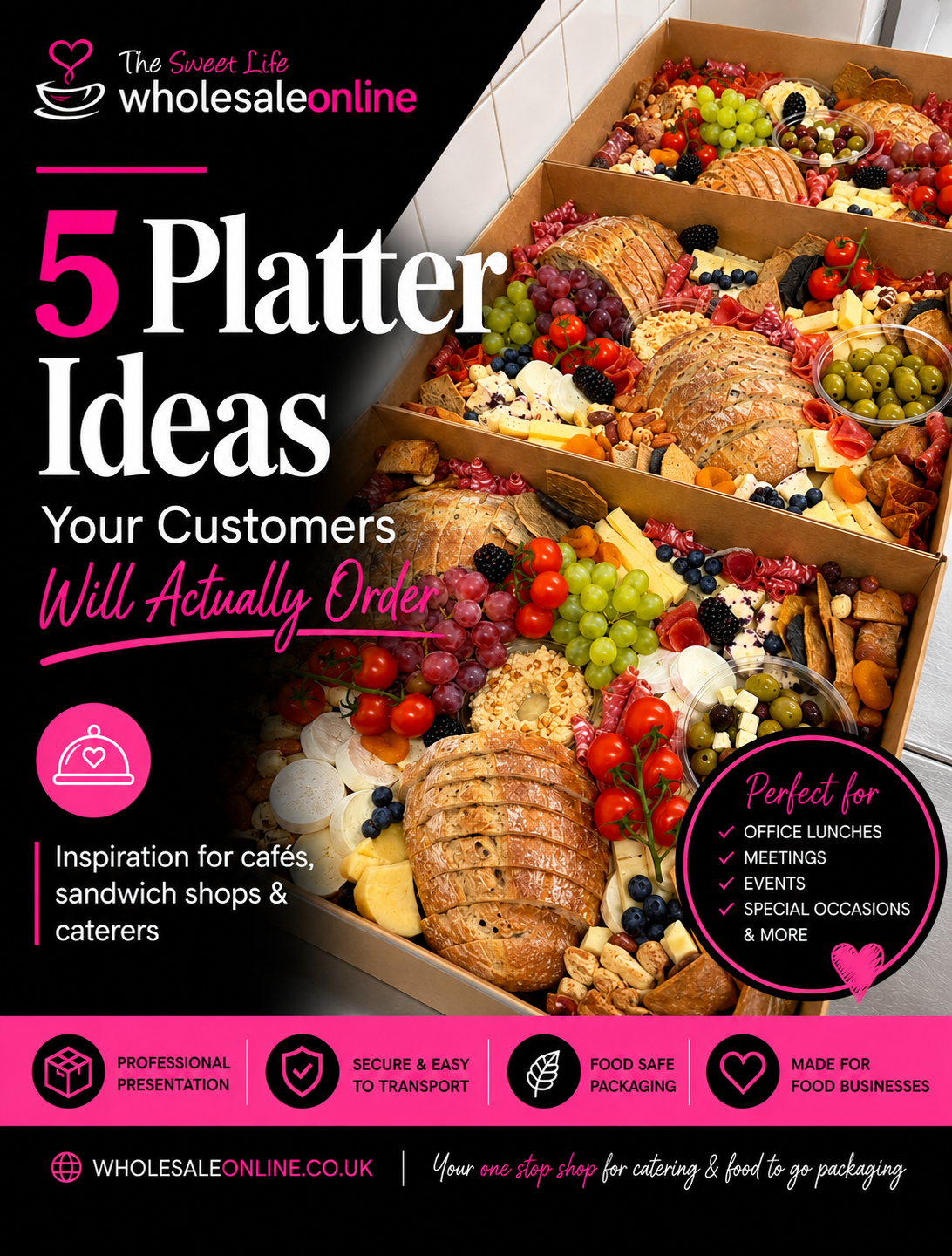 5 PLATTER IDEAS YOUR CUSTOMERS WILL ACTUALLY ORDER!